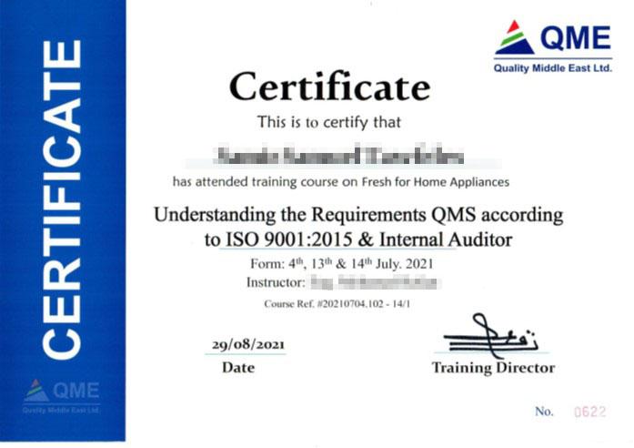 ISO9001 Training